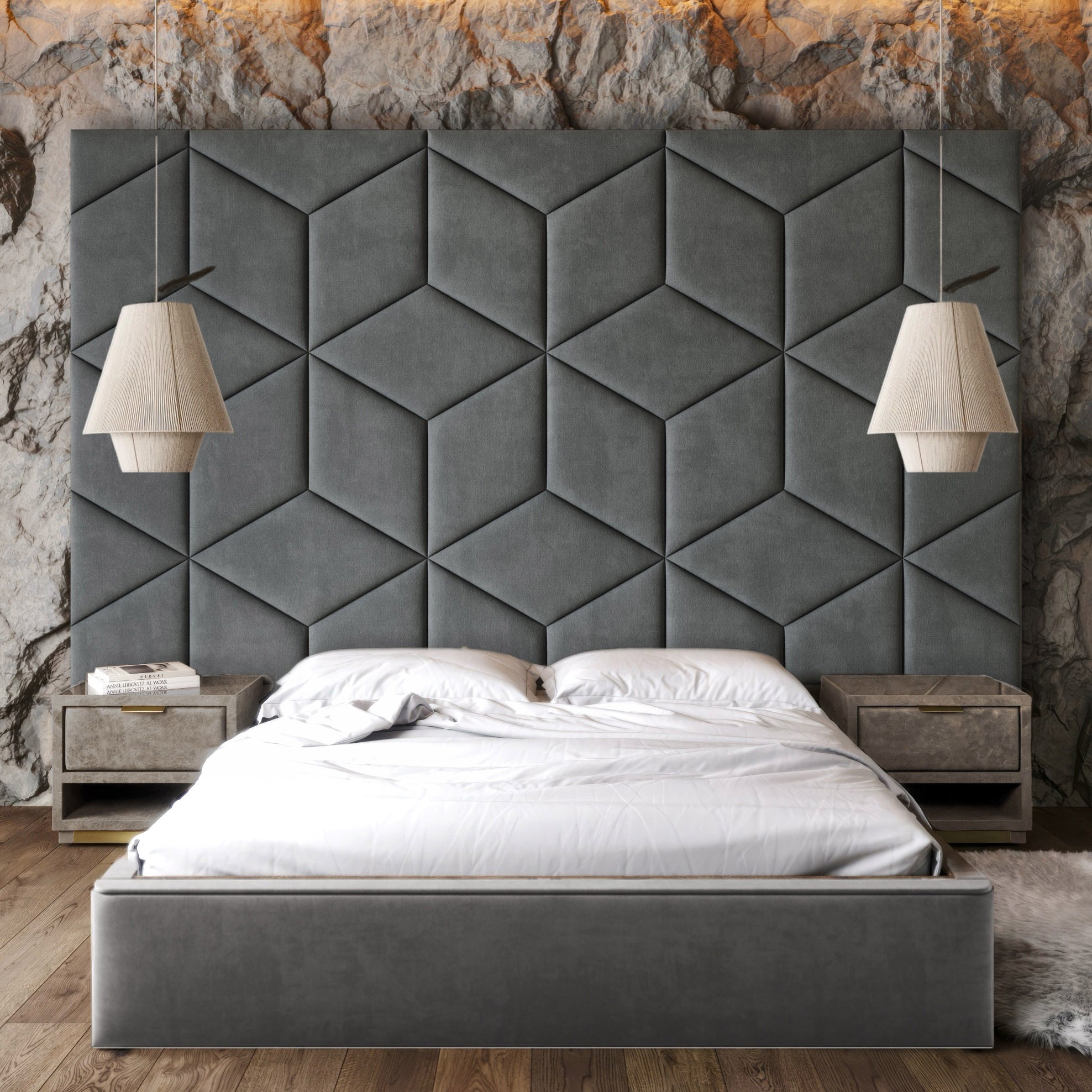 Upholstered Wall Panels "HEXA"