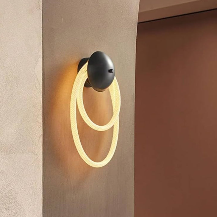 Ambient Style Minimalist LED Ring Wall Lamp
