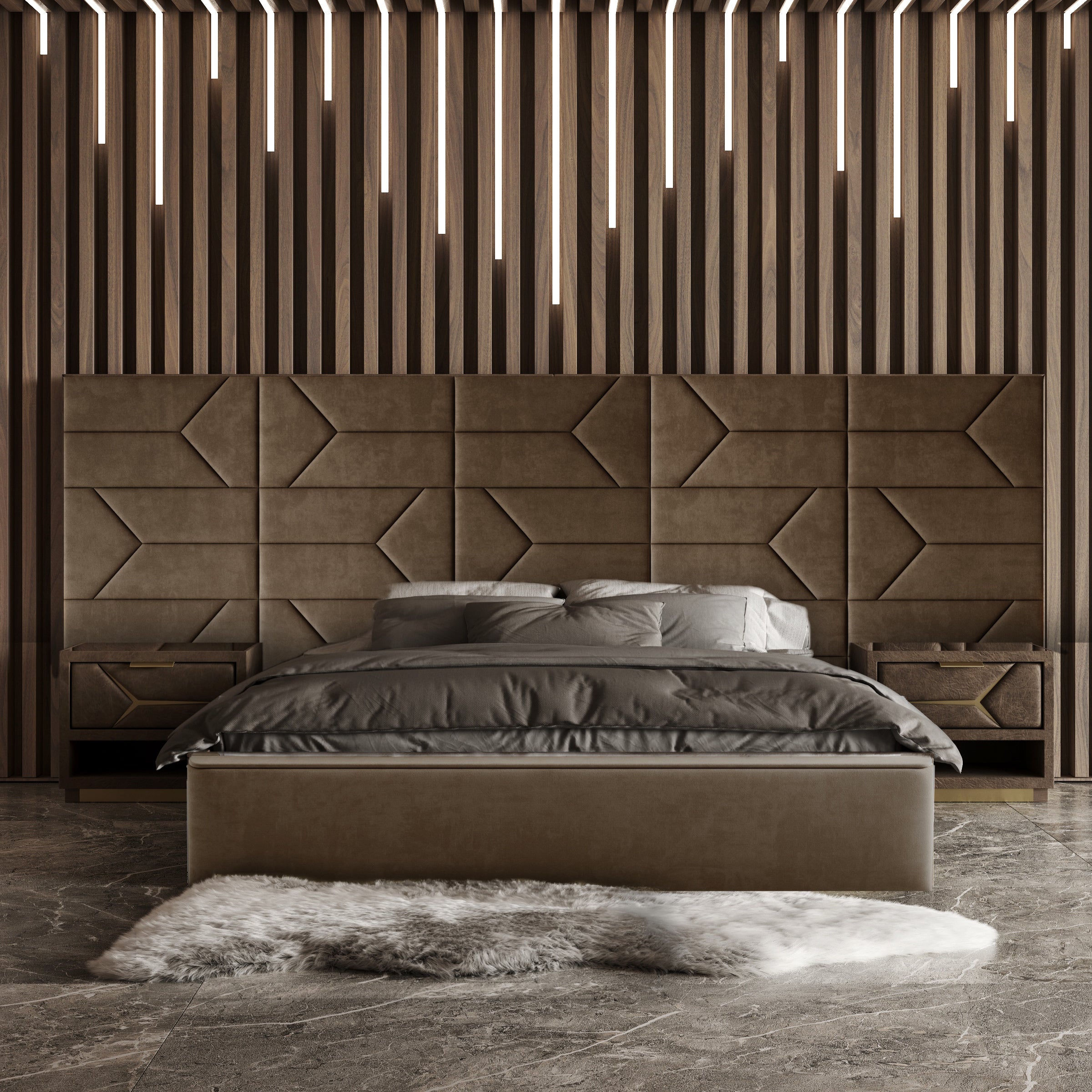 Upholstered Wall Panels "PULSE"