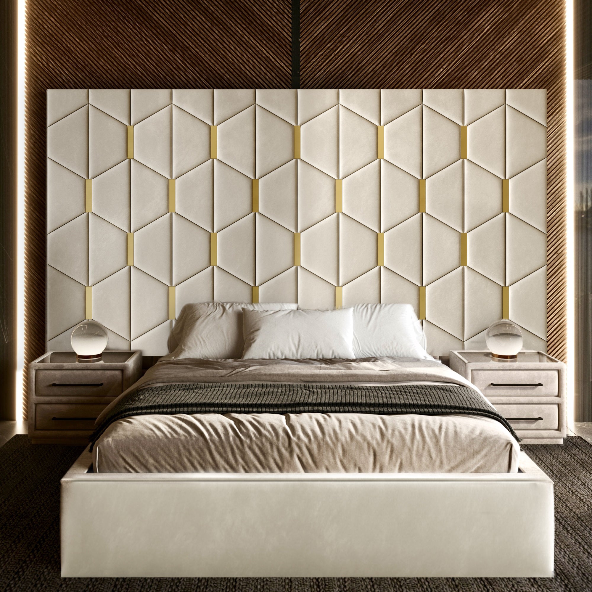 Upholstered Wall Panels "AXIS"