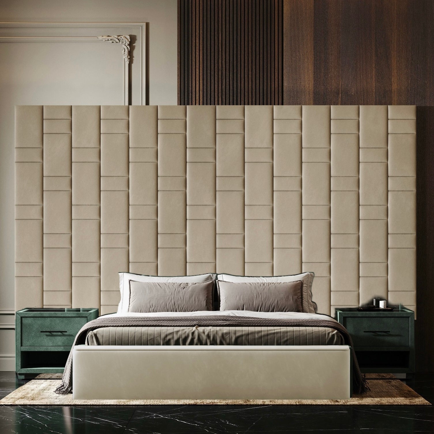 Upholstered Wall Panels "BRICK"