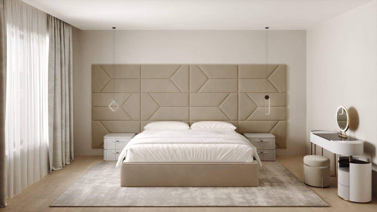 Handcrafted Upholstered BED – Made in USA (Queen/Twin/King)